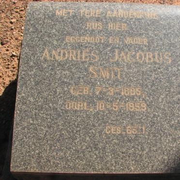 SMIT Andries Jacobus 1895-1959