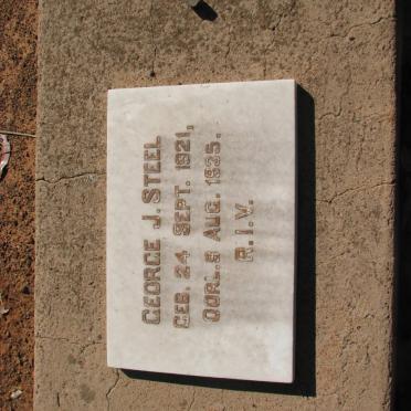 STEEL George J. 1921-1935