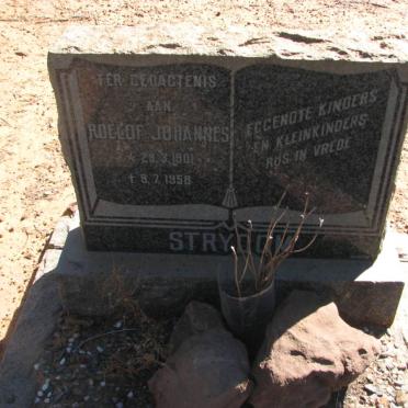 STRYDOM Roelof Johannes 1901-1958