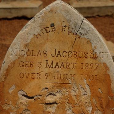 SMIT Nicolas Jacobus 1897-1901
