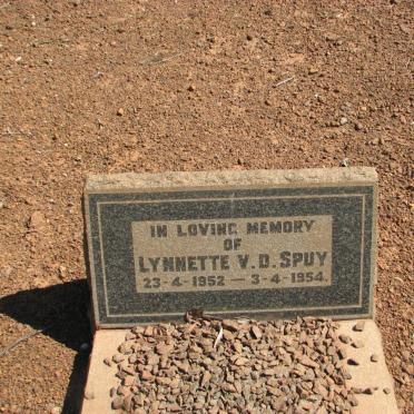 SPUY Lynnette, v.d. 1952-1954