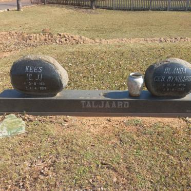 TALJAARD C.J. 1931-2013 &amp; Blanda MYNHARDT 1934-1993