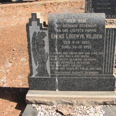 VILJOEN Erens Lodewyk 1903-1952