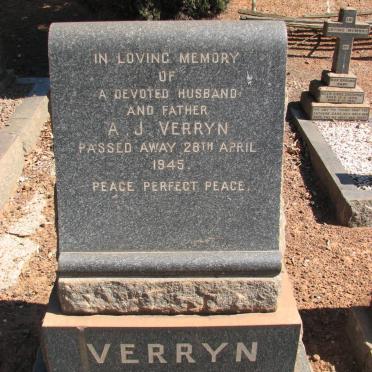 VERRYN A.J. -1945