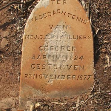 VILLIERS C.E.M., de 1824-1877