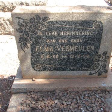 VERMEULEN Elma 1956-1956