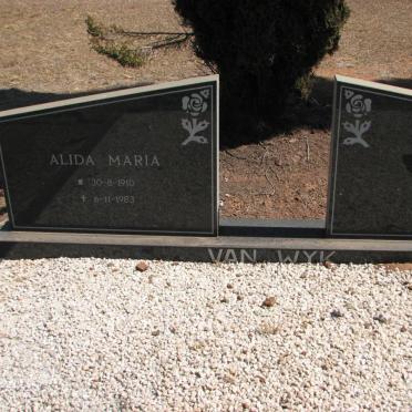 WYK Andries, van 1904-1957 &amp; Alida Maria 1910-1983