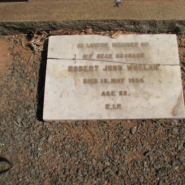 WHELAN Robert John -1934