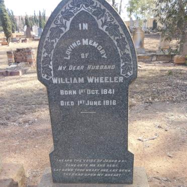 WHEELER William 1841-1916