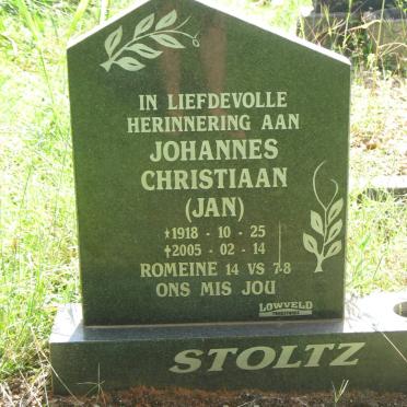 STOLTZ Johannes Christiaan 1918-2005