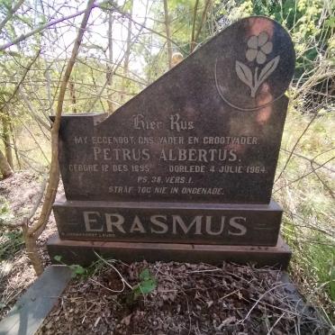 ERASMUS Petrus Albertus 1895-1964