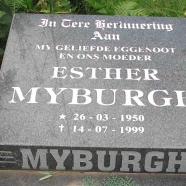 MYBURGH Esther 1950-1999