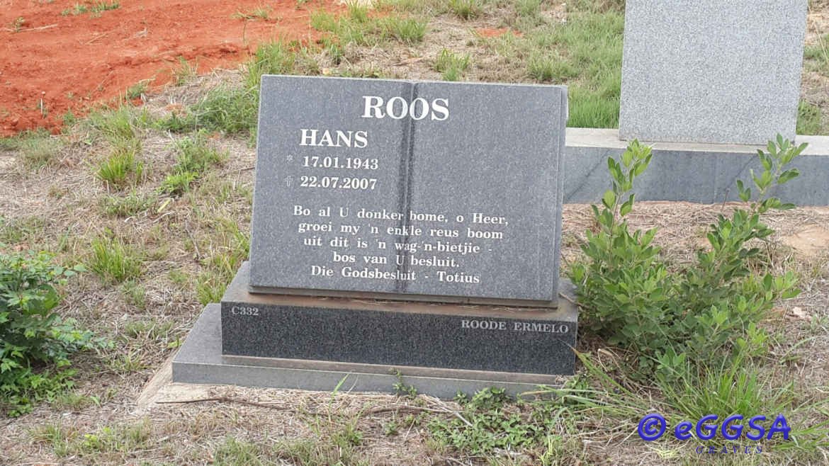 ROOS Hans 1943-2007