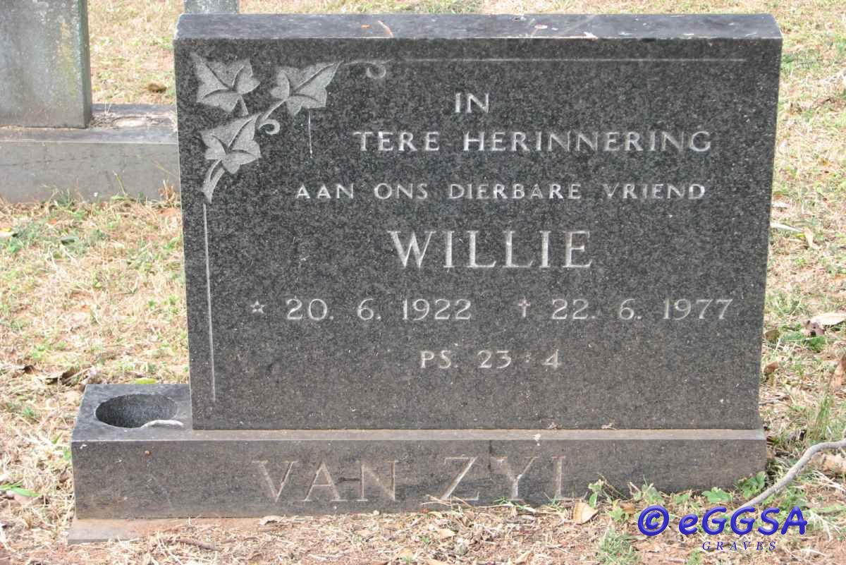 ZYL Willie, van 1922-1977