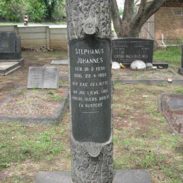 BOTHMA Stephanus Johannes 1930-1958