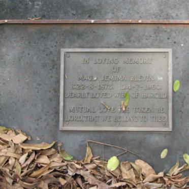 BLEVIN Maud Jemima 1873-1960