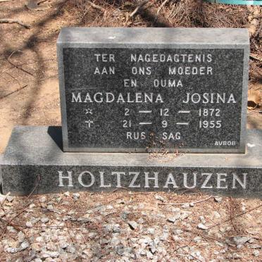HOLTZHAUZEN Magdalena Josina 1872-1955