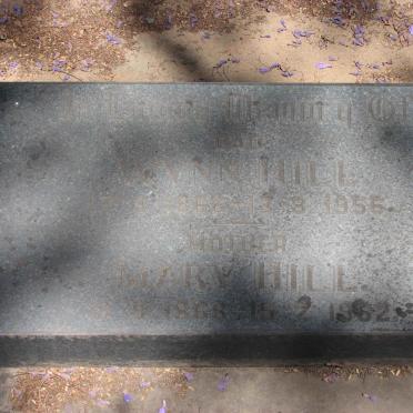 HILL Wynn ?-1956 &amp; Mary 1868-1962