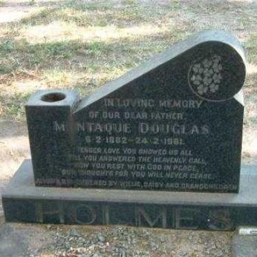 HOLMES Montaque Douglas 1882-1961