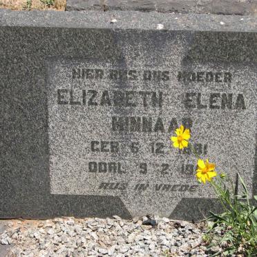 MINAAR Elizabeth Elena 1881-19?