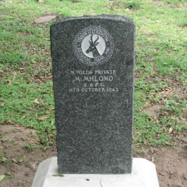 MHLOMO M. -1943
