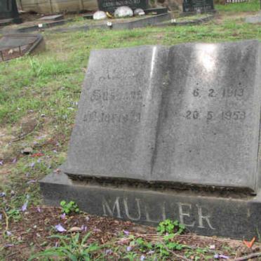 MULLER ? Susanna ? 1913-1953
