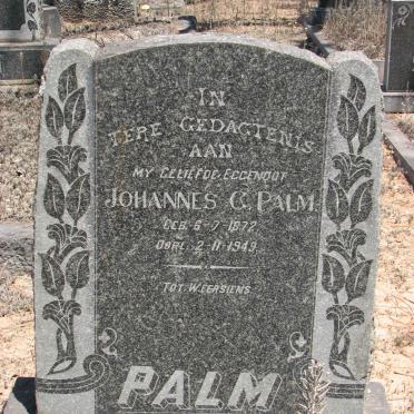 PALM Johannes C. 1872-1949