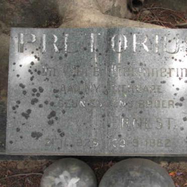 PRETORIUS Ernest -1982