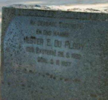 PLOOY Hester E., du 1892-1957