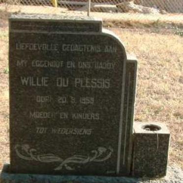 PLESSIS Willie, du -1959