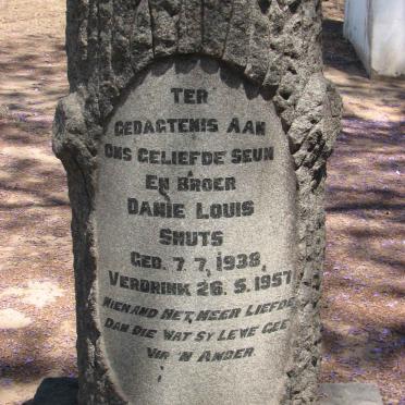 SMUTS Danie Louis 1938-1957