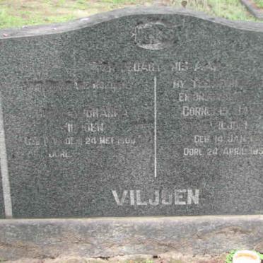 VILJOEN ? Johannes ? &amp; Cornelia ? ?-1956