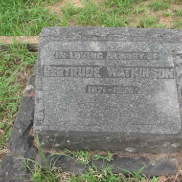 WATKINSON Gertrude 1871-1920