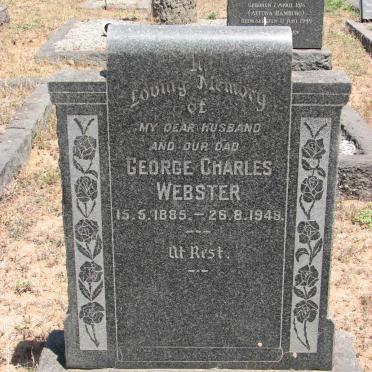 WEBSTER George Charles 1885-1948
