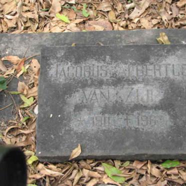 ZIJL Jacobus Albertus, van 1911-196?