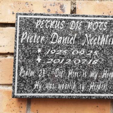 NEETHLING Pieter Daniel 1925-2012