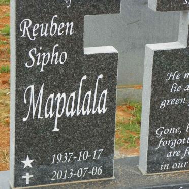 MAPALALA Reuben sipho 1937-2013
