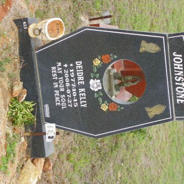 JOHNSTONE Deidre Kelly 1977-2008