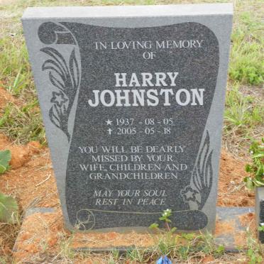 JOHNSTON Harry 1937-2005