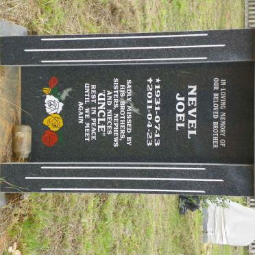 COLEMAN Nevel Joel 1931-2011