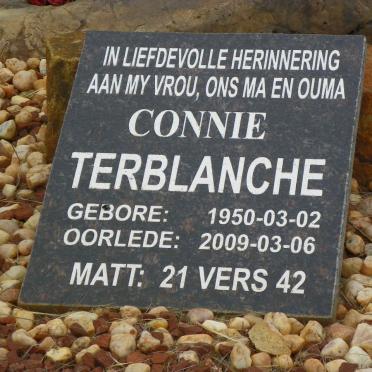 TERBLANCHE Connie 1950-2009