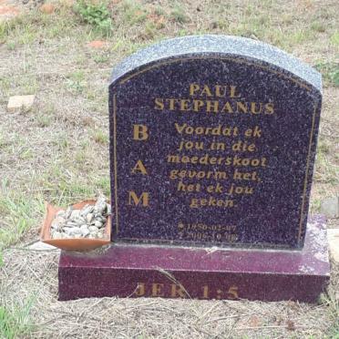 BAM Paul Stephanus 1950-2006