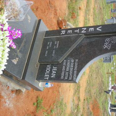 VENTER Jean Violet 1972-2014