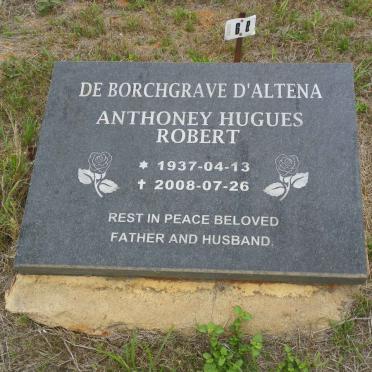 D'ALTENA Anthoney Hugues Robert, DE BORCHGRAVE 1937-2008