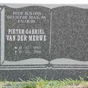 MERWE Pieter Gabriel, van der 1950-2006