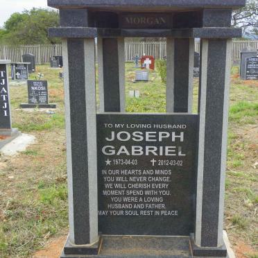 MORGAN Joseph Gabriel 1973-2012