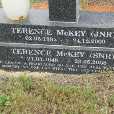 McKEY Terence 1948-2008 :: McKEY Marilyn Joyce Dart nee FERREIRA 1950-2010 :: McKEY Terence 1995-2009
