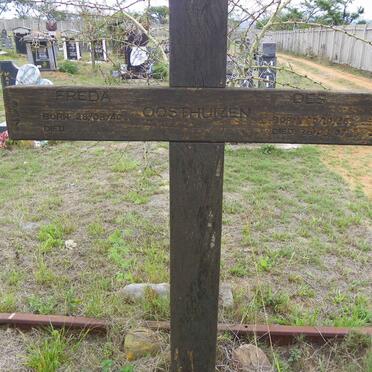 OOSTHUIZEN Des 1936-2007 &amp; Freda 1940-