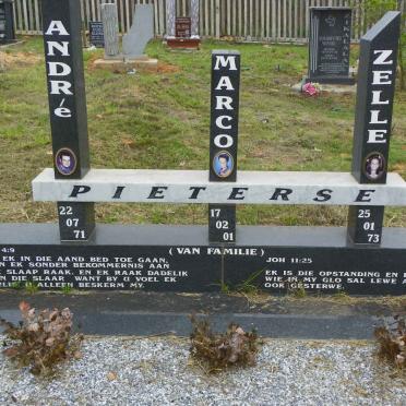 PIETERSE André 1971-2011 &amp; Zelle 1973-2011 :: PIETERSE Marco 2001-2011