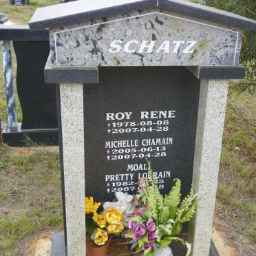 SCHATZ Roy Rene 1978-2007 :: SCHATZ Michelle Chamain 2005-2007 :: SCHATZ Moali Pretty Lorrain 1982-2007